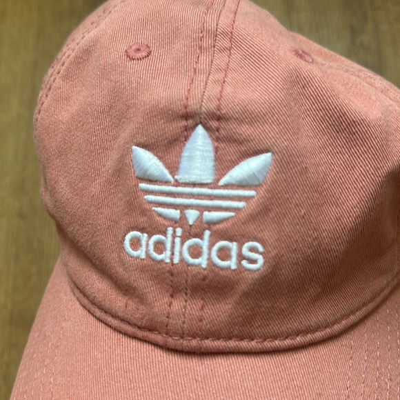 Adidas Salmon Pink Baseball Cap - Picture 6 of 7